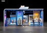 create photorealistic 3d visualizations for your retail booth or store design